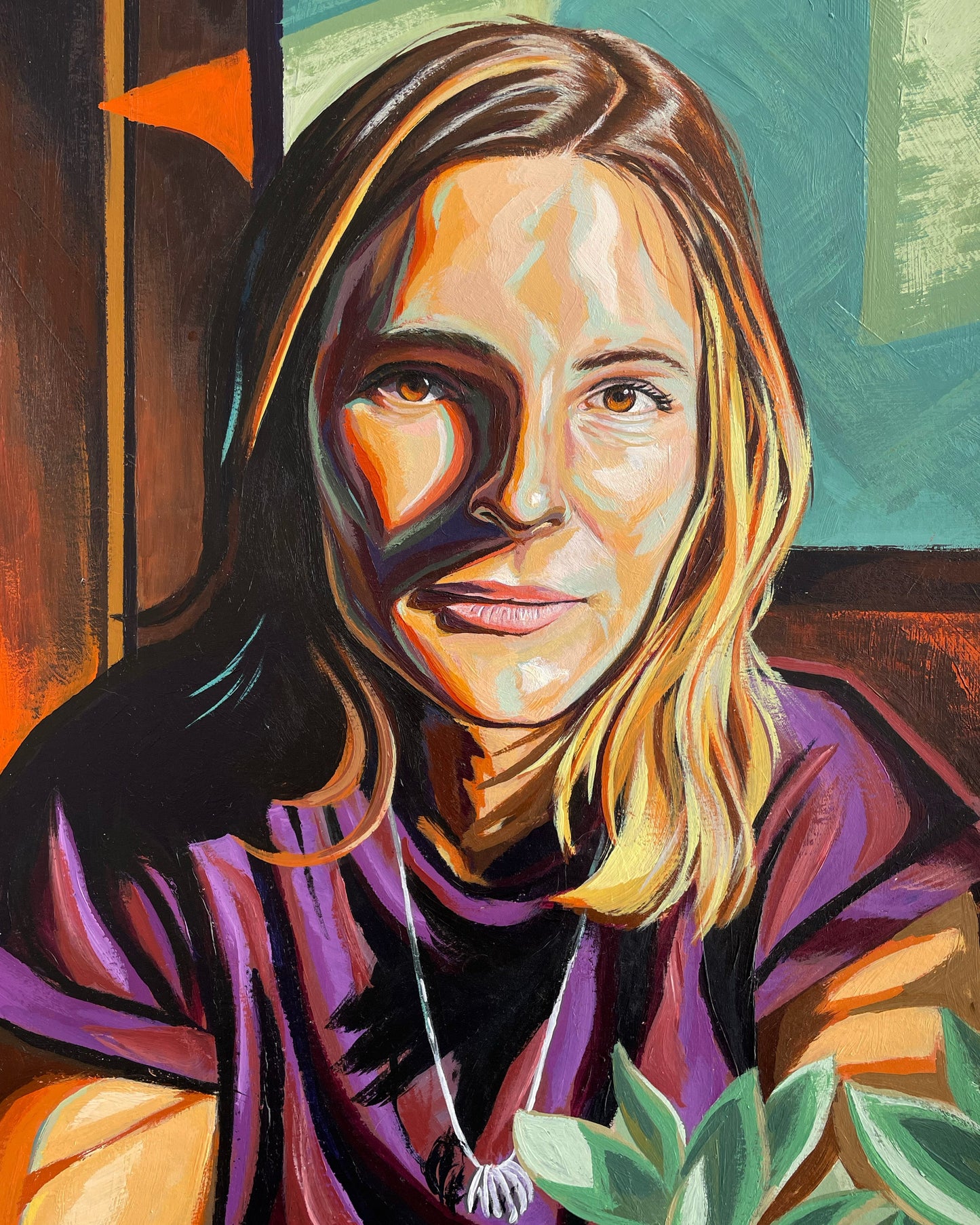 Katie's Portraits Commission: Final Payment (Small 8"x10")