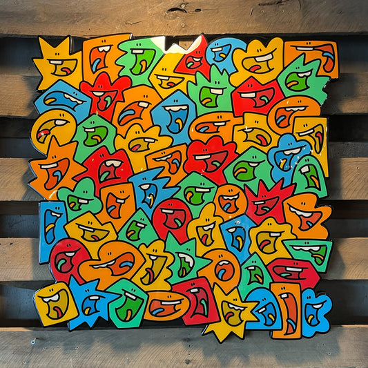 Party Faces - Painting